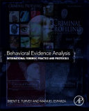 Behavioral Evidence Analysis Book