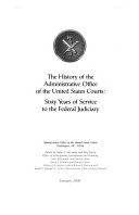 The History of the Administrative Office of the United States Courts