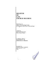Register of L.D.S. Church Records