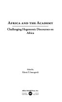 Africa and the Academy