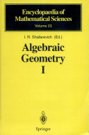 Algebraic Geometry I