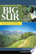 Hiking and Backpacking Big Sur Book