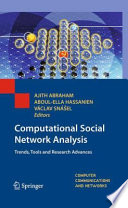 Computational Social Network Analysis Book