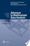 Advances in Multivariate Data Analysis Book