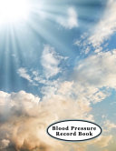 Low Vision Blood Pressure Record Book