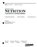 Study Guide to Accompany Nutrition, Concepts & Controversies, Eva May Nunnelley Hamilton, Eleanor Noss Whitney, Frances Sienkiewicz Sizer, Fifth Edition
