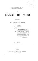 Reconstruction du Canal du Midi  compl  ment du Canal de Suez