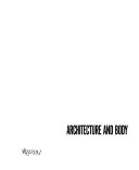Architecture and Body Book