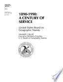 1890-1990, a Century of Service