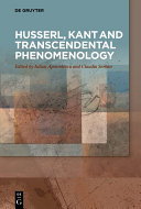Pdf Husserl, Kant and Transcendental Phenomenology Telecharger