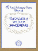 The Royal Shakespeare Theatre Edition of the Sonnets of William Shakespeare