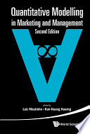 Quantitative Modelling in Marketing and Management  second Edition 