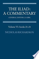 The Iliad: A Commentary PDF Book By Nicholas Richardson,Geoffrey Stephen Kirk