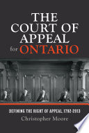 The Court of Appeal for Ontario