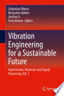 Vibration Engineering for a Sustainable Future Book