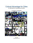 Cultural Advantage for Cities An Alternative for Developing Countries