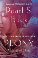 Peony Book Pearl S. Buck