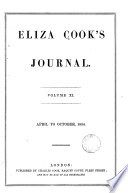 Eliza Cook's journal
