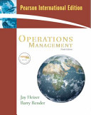 Test Bank for Heizer Operations Management 9th Edition complete