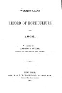 Woodward s Record of Horticulture
