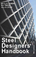 Image of book cover for Steel designers' handbook 