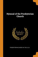 Hymnal of the Presbyterian Church Book