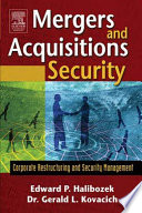 Mergers and Acquisitions Security Book