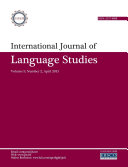 International Journal of Language Studies (IJLS) – volume 9(2)