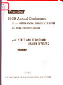 Transactions of the ... Annual Conference of State and Territorial Health Officers with the United States Public Health and Marine-hospital Service