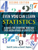 Even You Can Learn Statistics Book