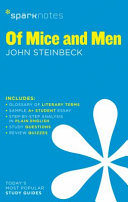 Of Mice and Men SparkNotes Literature Guide Book