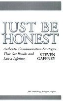 Just Be Honest Book PDF