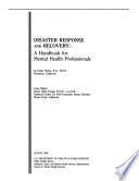 Disaster Response and Recovery Book
