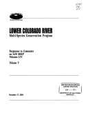 Lower Colorado River Multi Species Conservation Program