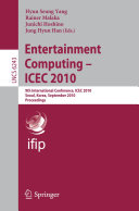 Entertainment Computing - ICEC 2010 Pdf/ePub eBook