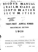 Moody's Manual of Railroads and Corporation Securities