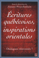 Pdf Ecritures québécoises, inspirations orientales Telecharger