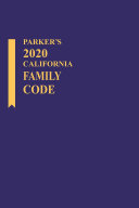Parker's California Family Code