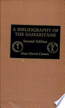 a-bibliography-of-the-samaritans