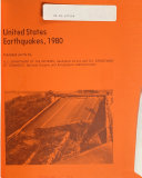 United States Earthquakes