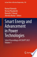 Smart Energy and Advancement in Power Technologies