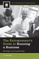 The Entrepreneur's Guide to Running a Business: Strategy and Leadership Pdf/ePub eBook