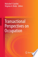 Transactional Perspectives on Occupation Book