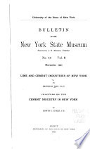 Lime and Cement Industries of New York