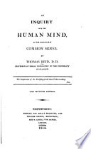 An Inquiry Into the Human Mind 