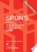 Spon's Architects' and Builders' Price
