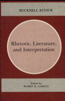 Rhetoric, Literature, and Interpretation