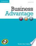 Business Advantage Intermediate Teacher s Book Book