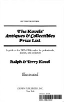 The Kovels' Antiques & Collectibles Price List