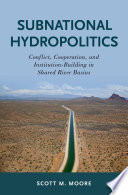 Subnational Hydropolitics Book